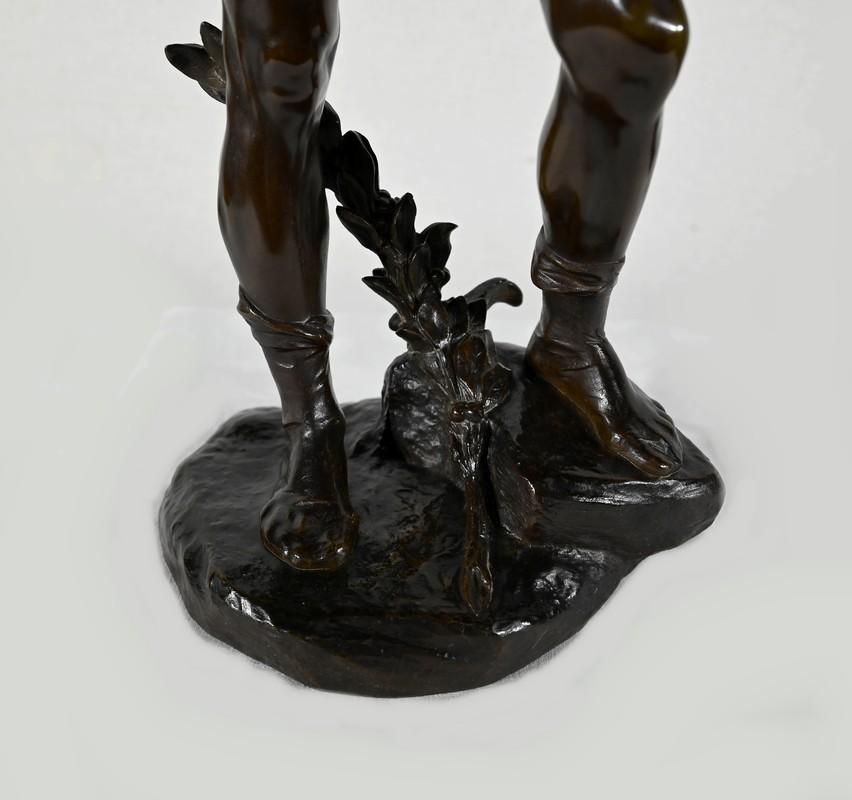Importante scultura in bronzo 