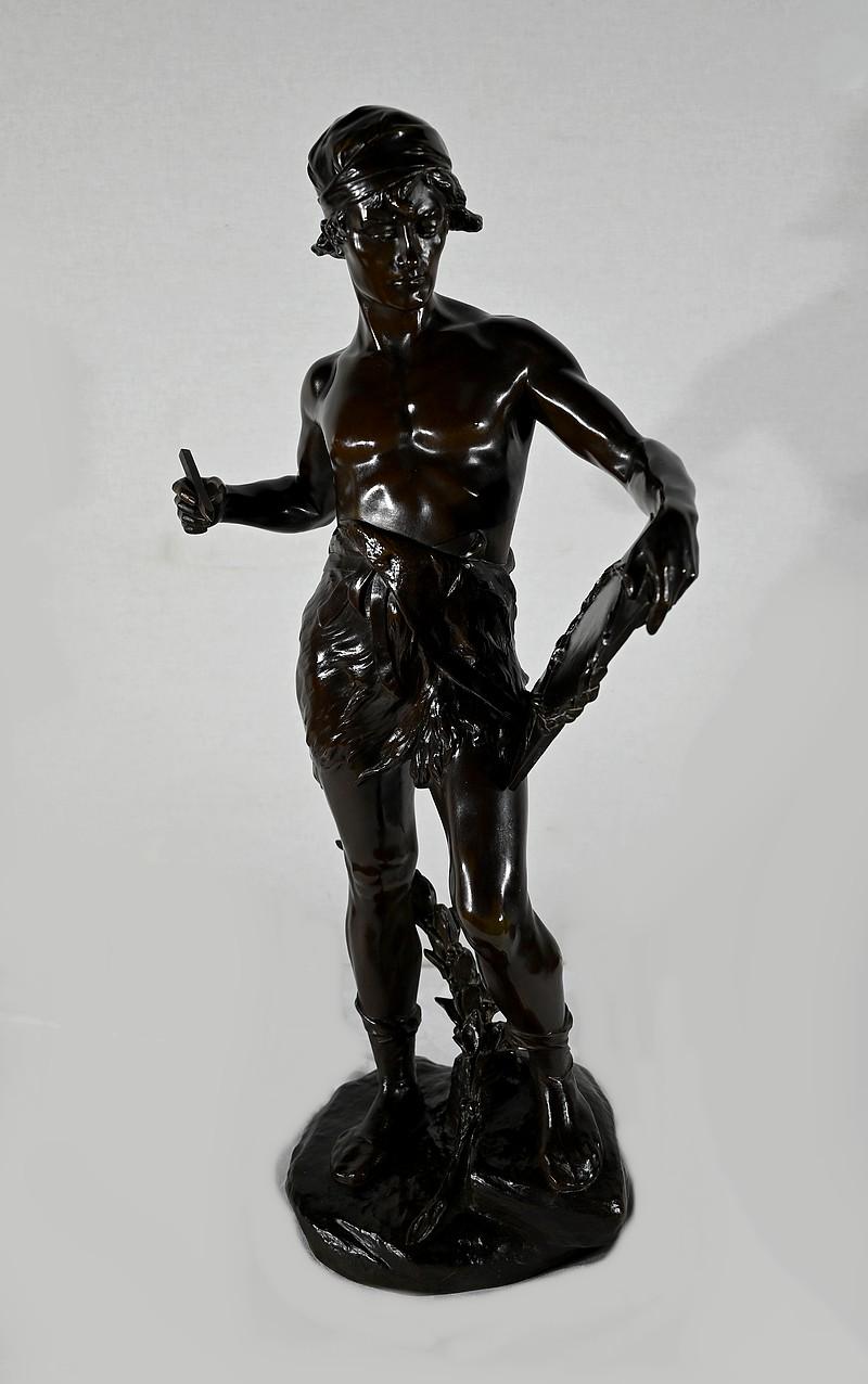 Importante scultura in bronzo 
