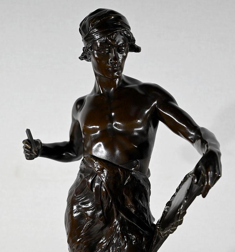 Importante scultura in bronzo 