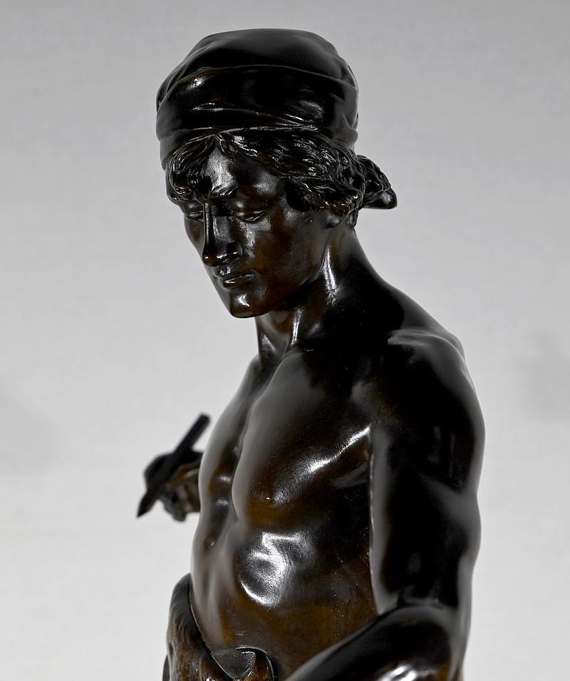 Importante scultura in bronzo 