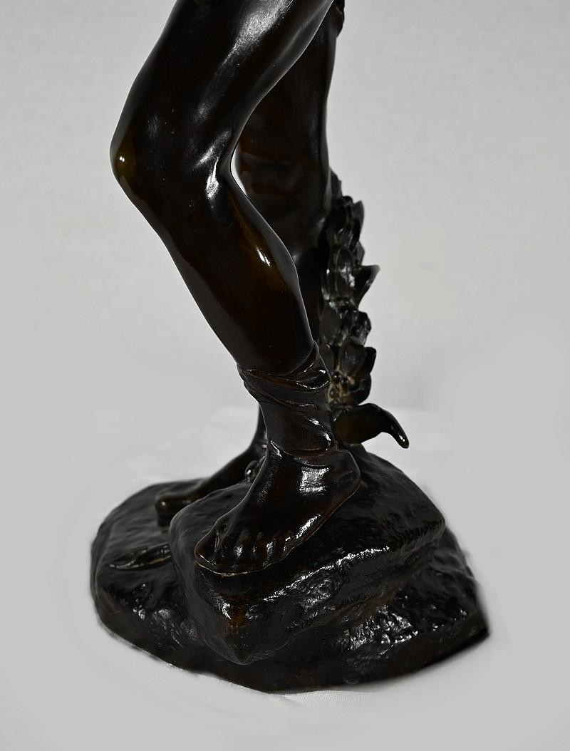 Importante scultura in bronzo 