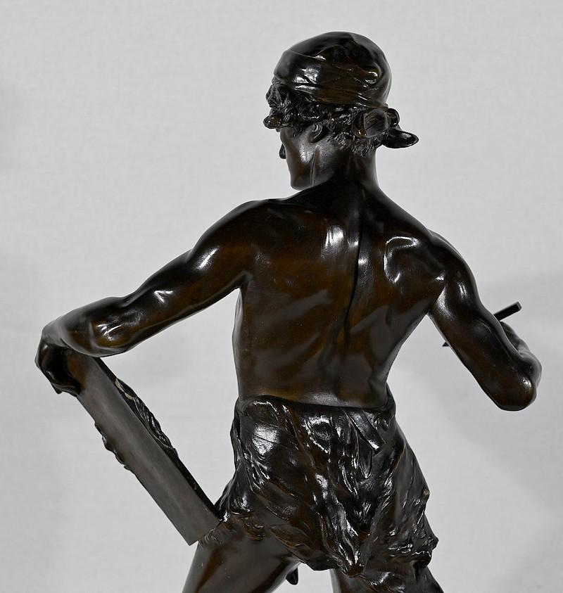 Importante scultura in bronzo 