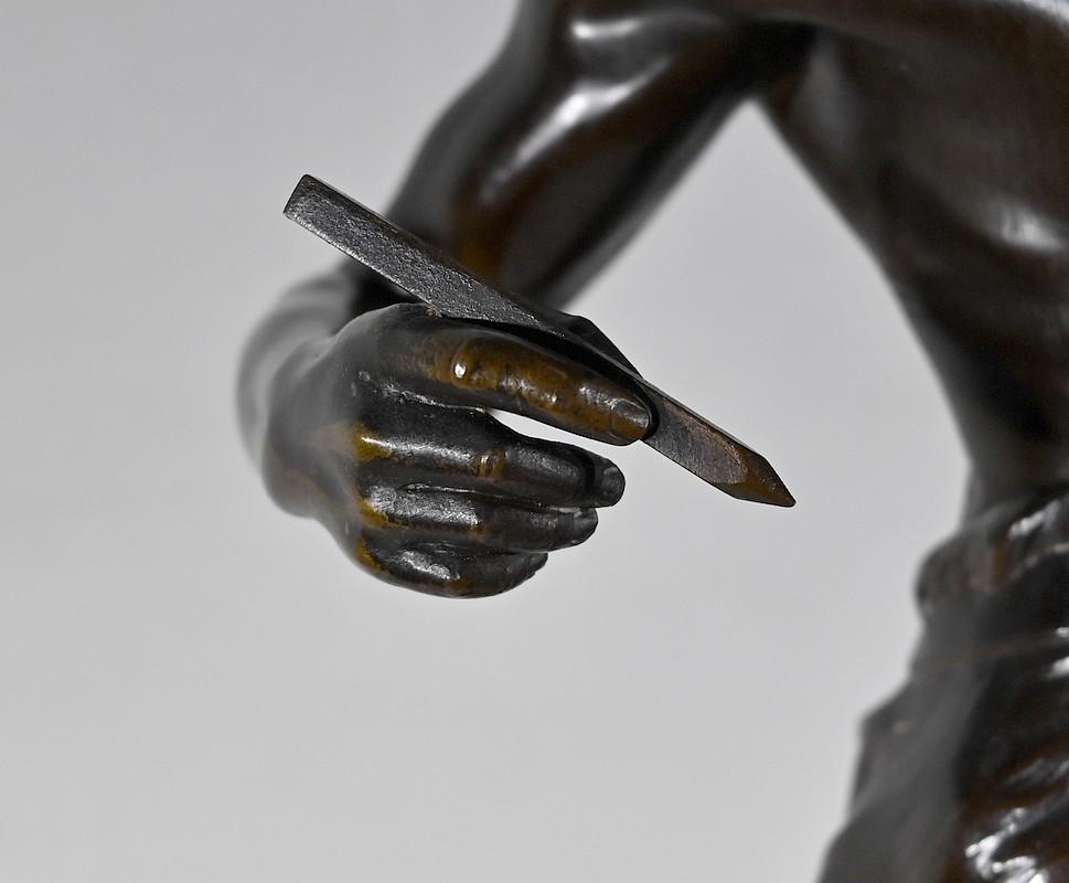 Importante scultura in bronzo 