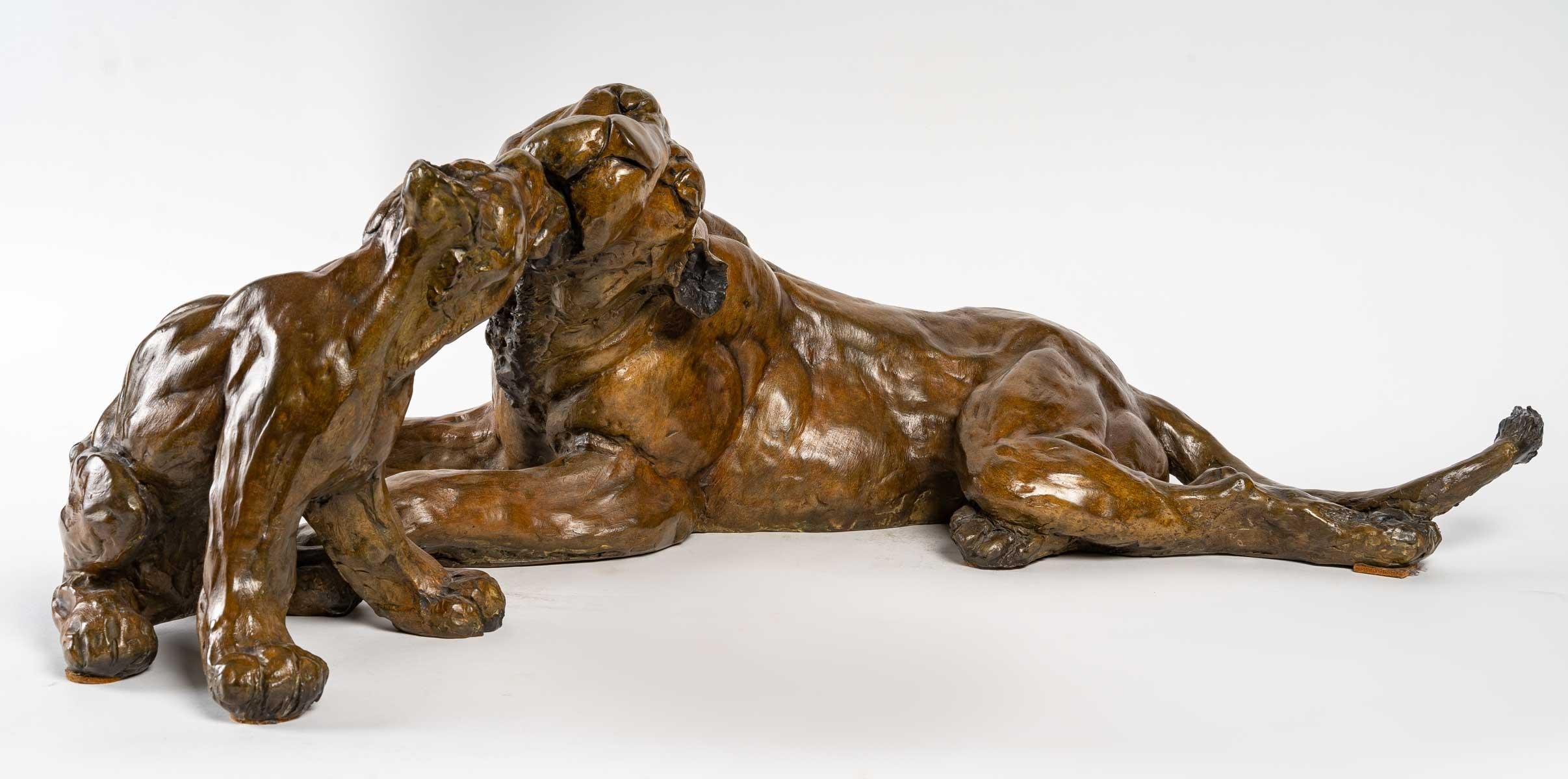 Important Bronze by Jean Vassil 1