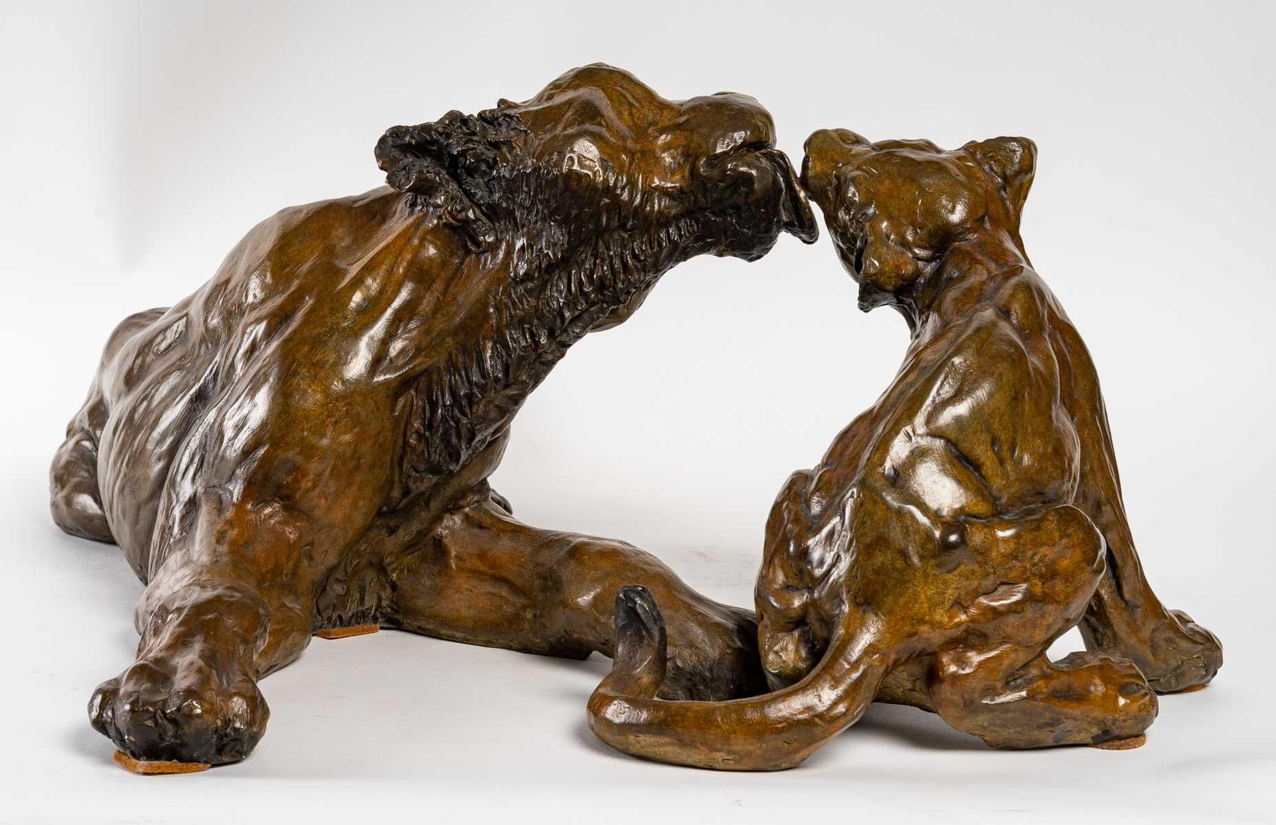 Important Bronze by Jean Vassil 2