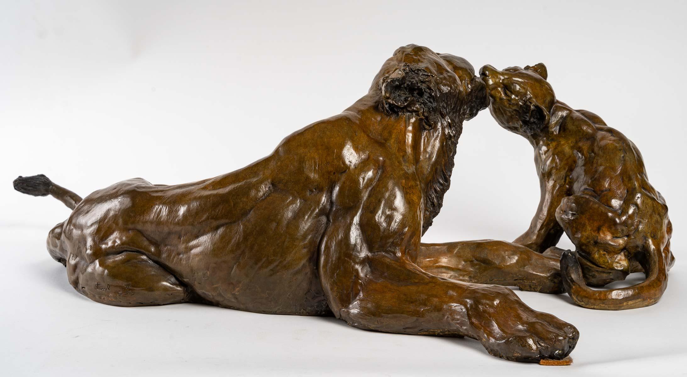 Important Bronze by Jean Vassil 3