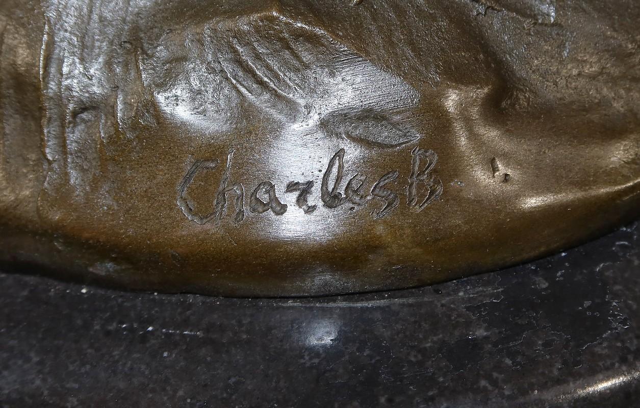 Importante scultura in bronzo 