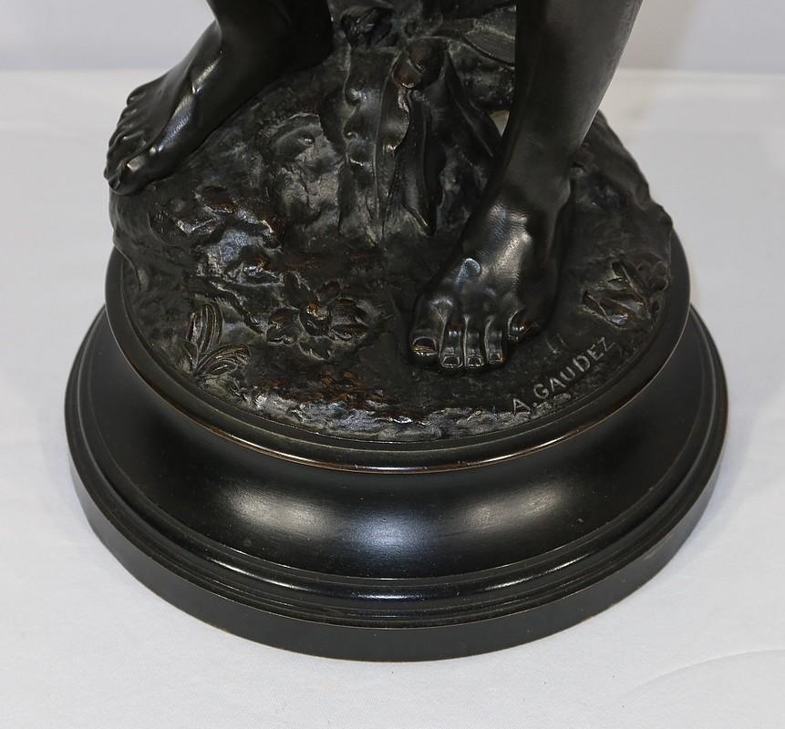 Importante scultura in bronzo 