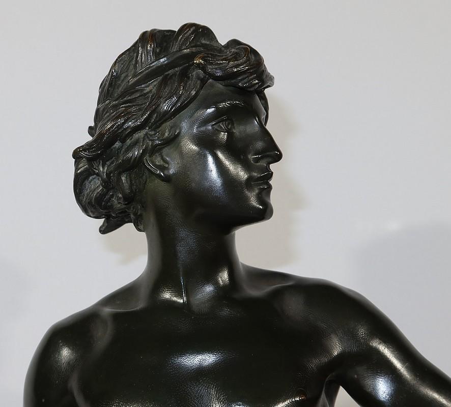 Importante scultura in bronzo 