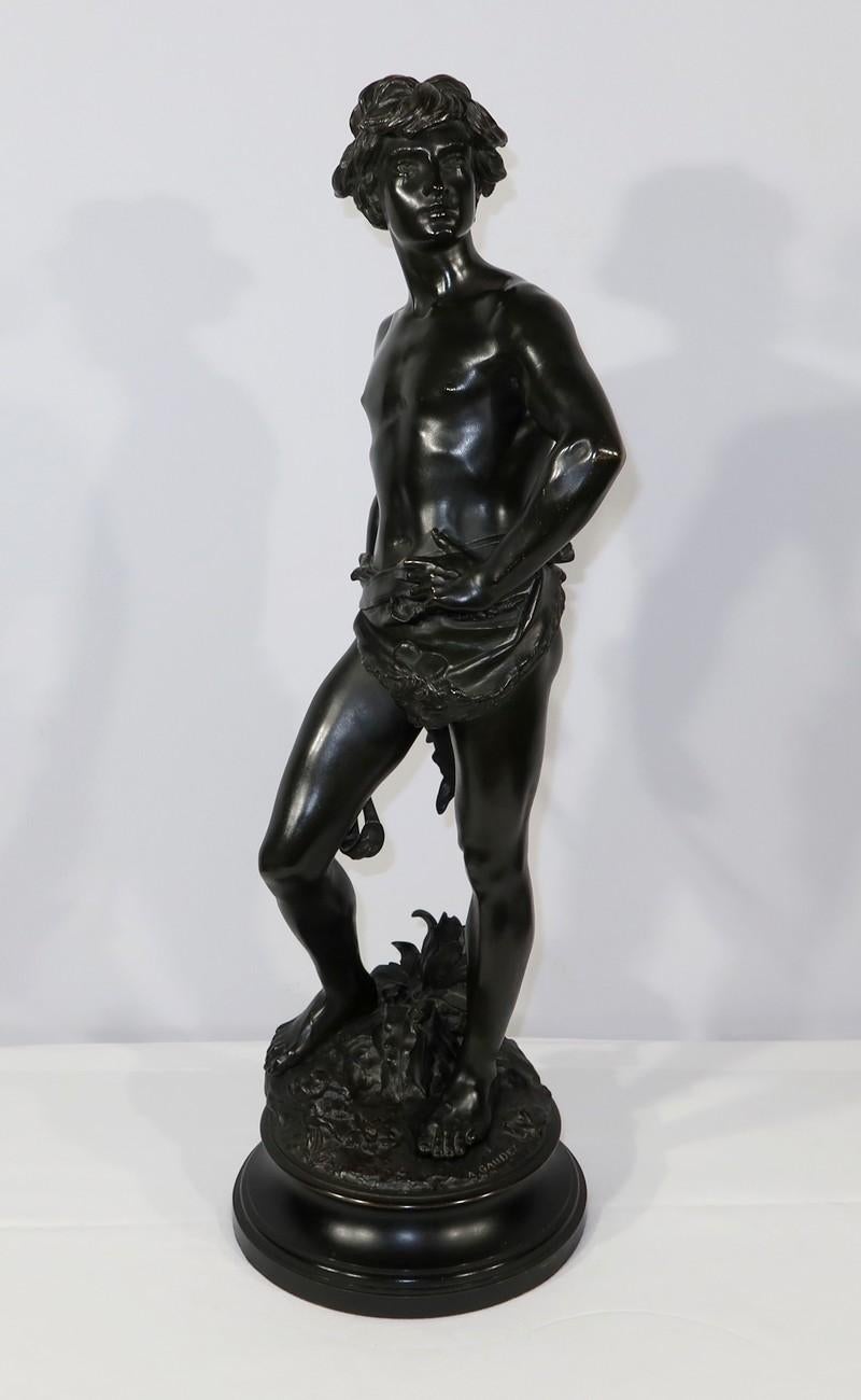Importante scultura in bronzo 