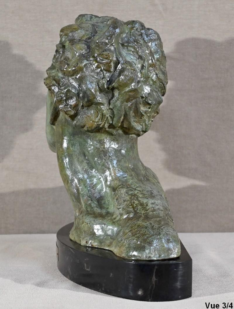 scultura in bronzo 