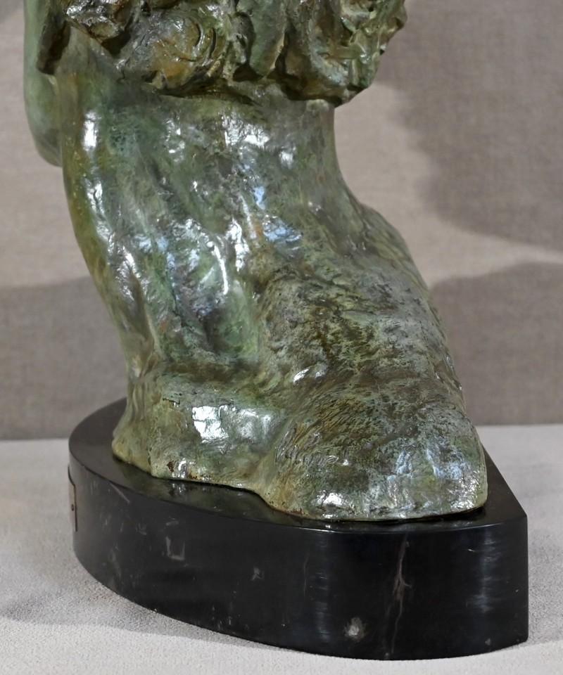 scultura in bronzo 