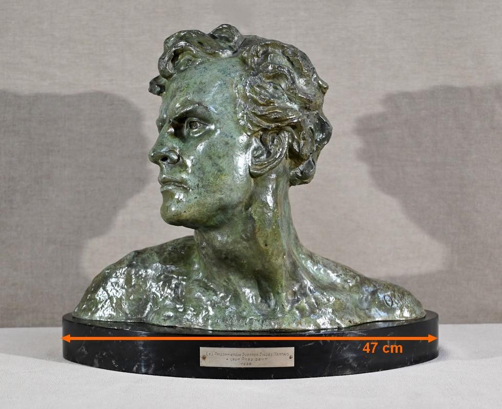 scultura in bronzo 