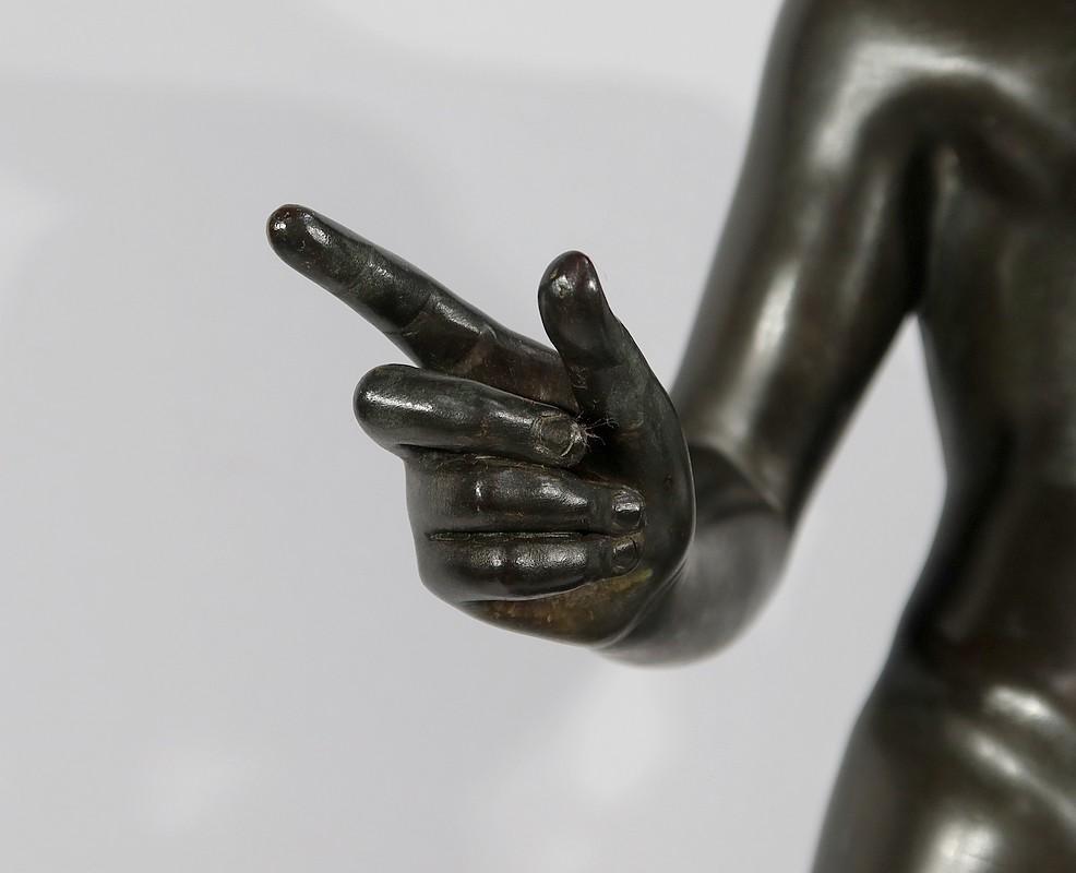 Importante scultura in bronzo 