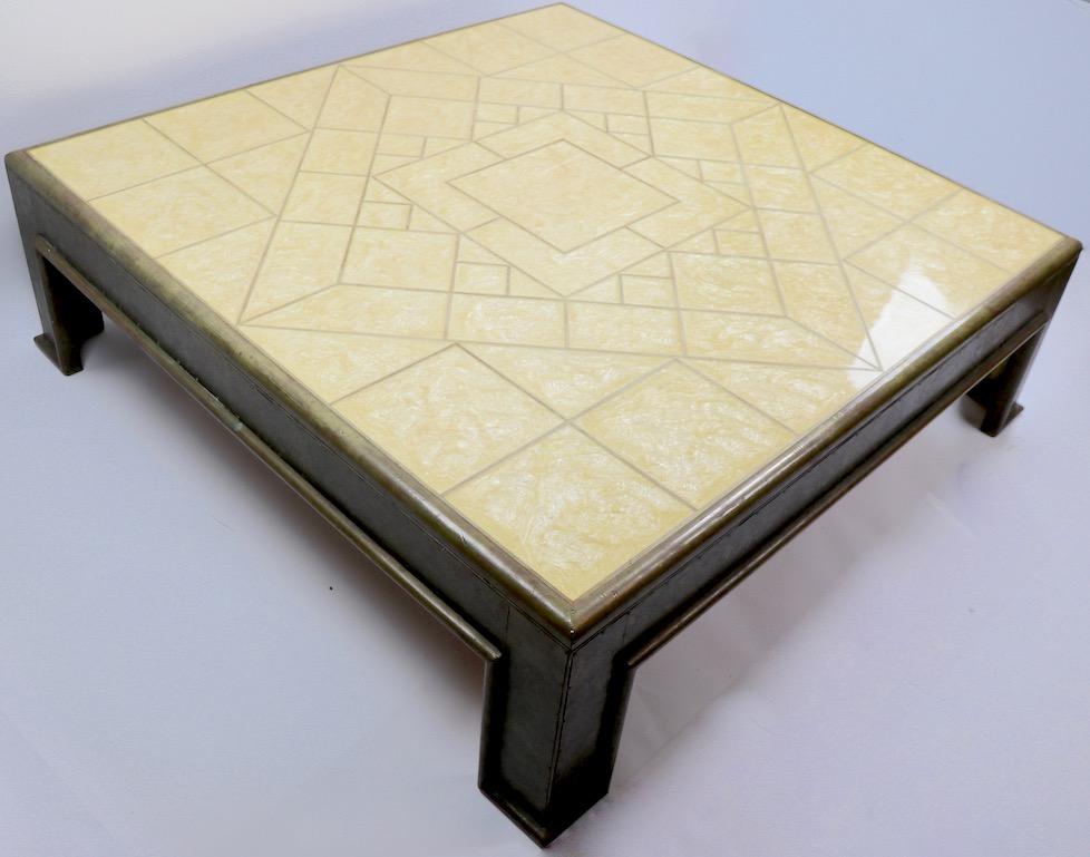 Important Brutalist Coffee Table by Rodolfo Dubarry For Sale 6