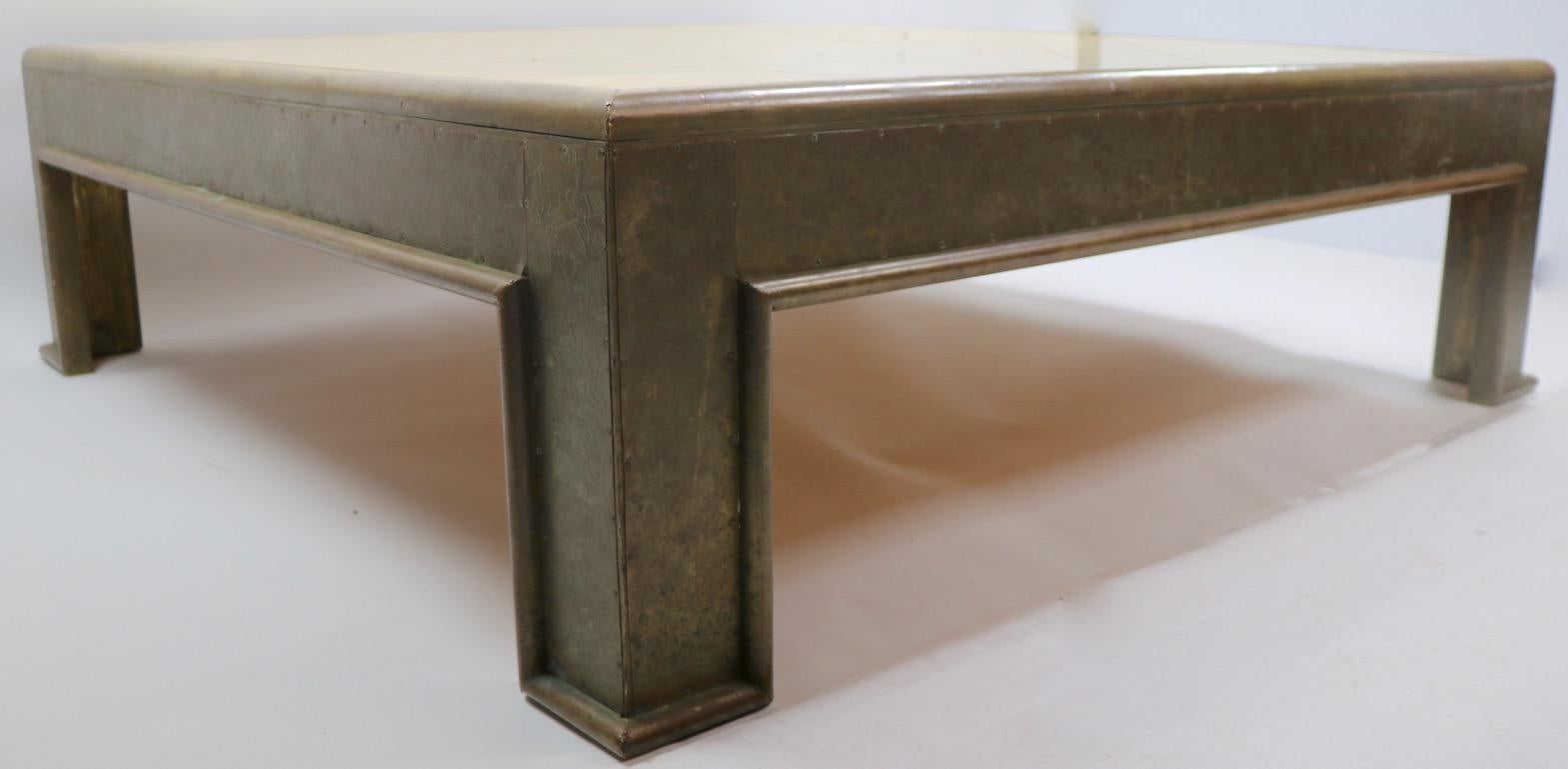 Important Brutalist Coffee Table by Rodolfo Dubarry For Sale 7