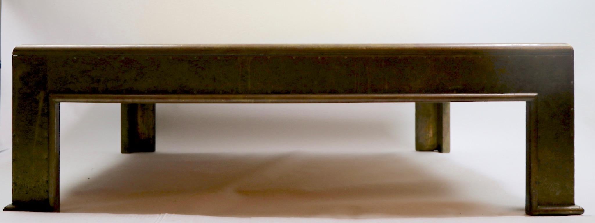 Important Brutalist Coffee Table by Rodolfo Dubarry For Sale 13