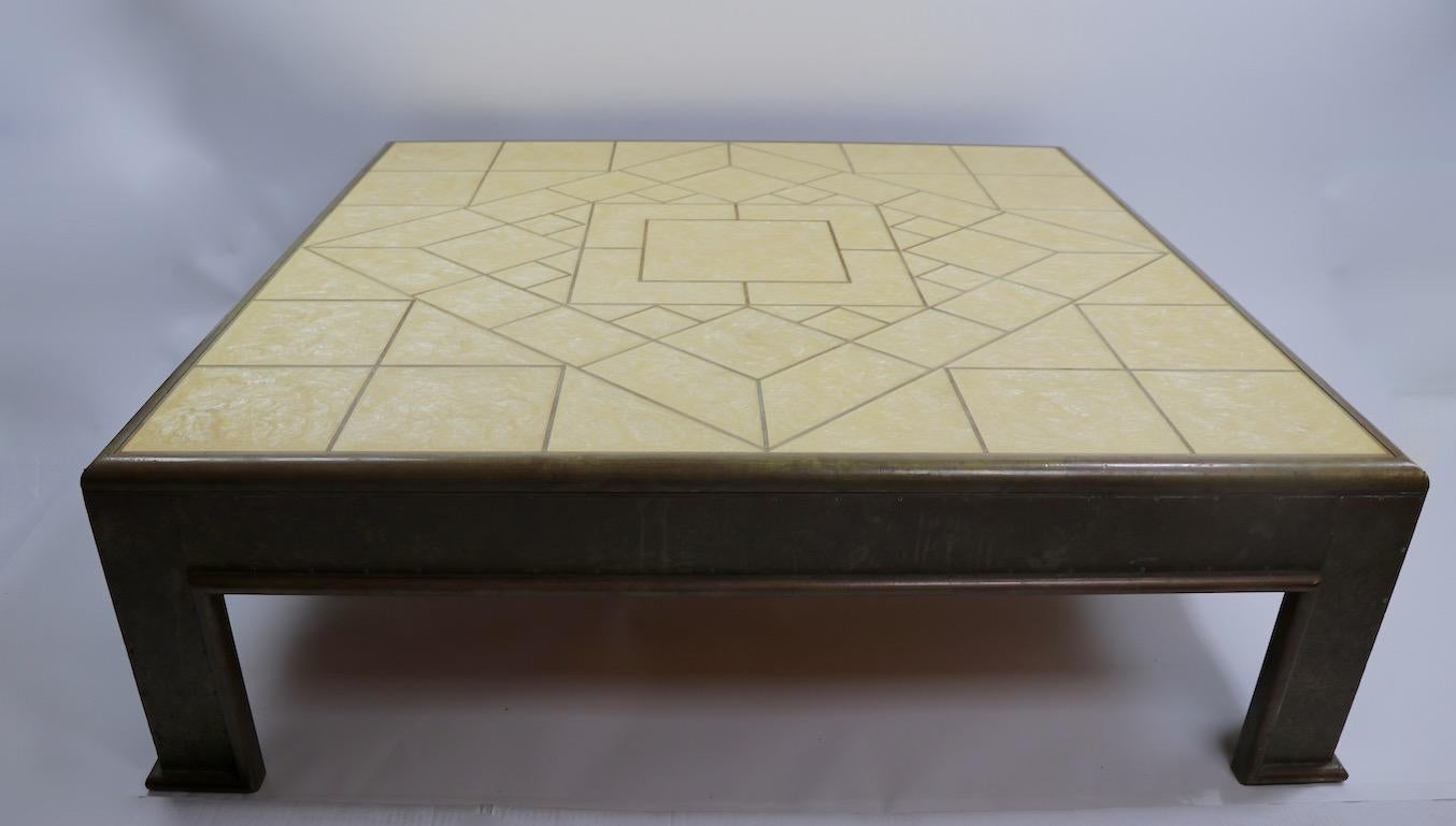 Spanish Important Brutalist Coffee Table by Rodolfo Dubarry For Sale