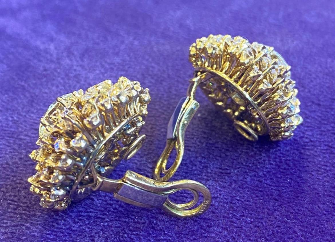 Important Bvlgari Diamond Earrings For Sale 1