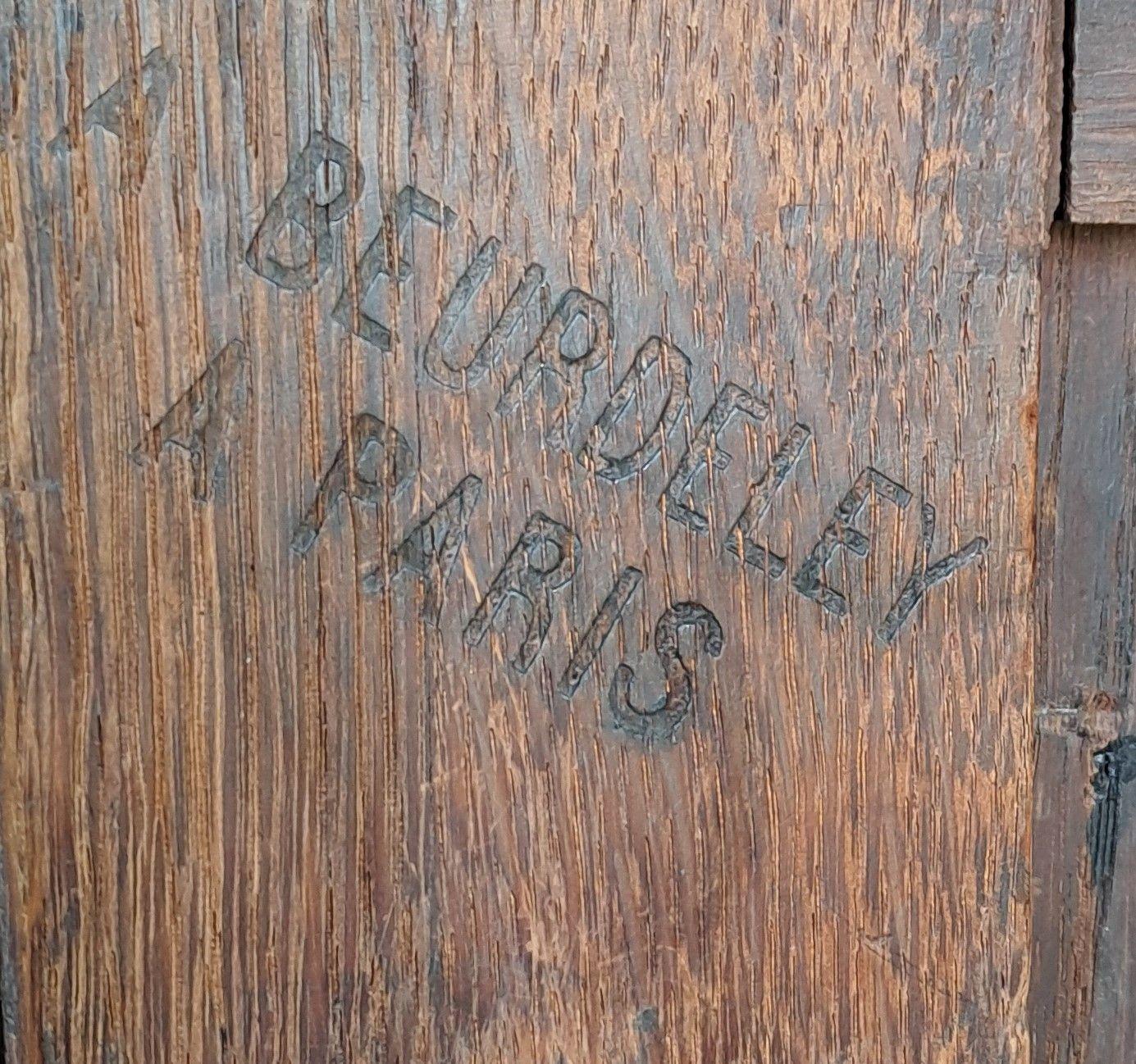 Important Cabinet Stamped Beurdeley In Paris For Sale 5