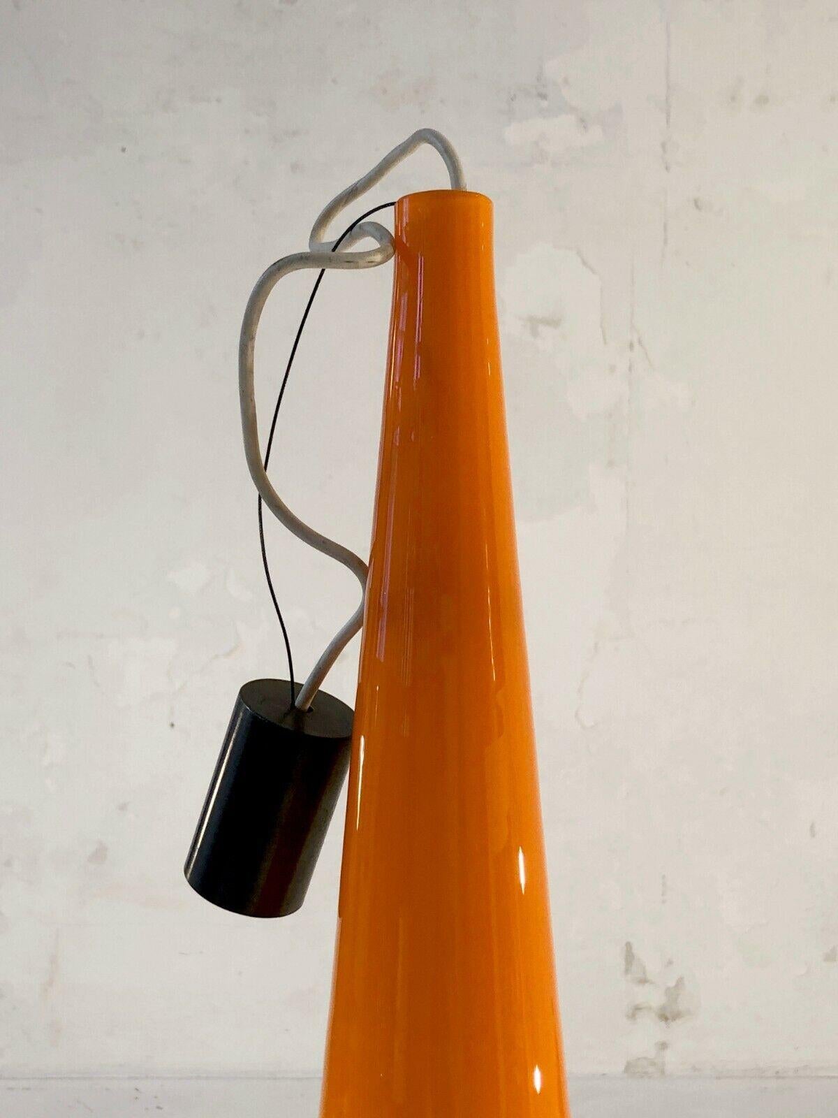 Important CEILING LIGHT FIXTURE in MURANO GLASS by ALESSANDRO PIANON, ITALY 1960 For Sale 4