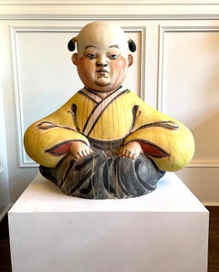 Importante Escultura de Cerámica Karako de Akio Takamori Expuesta y Publicada