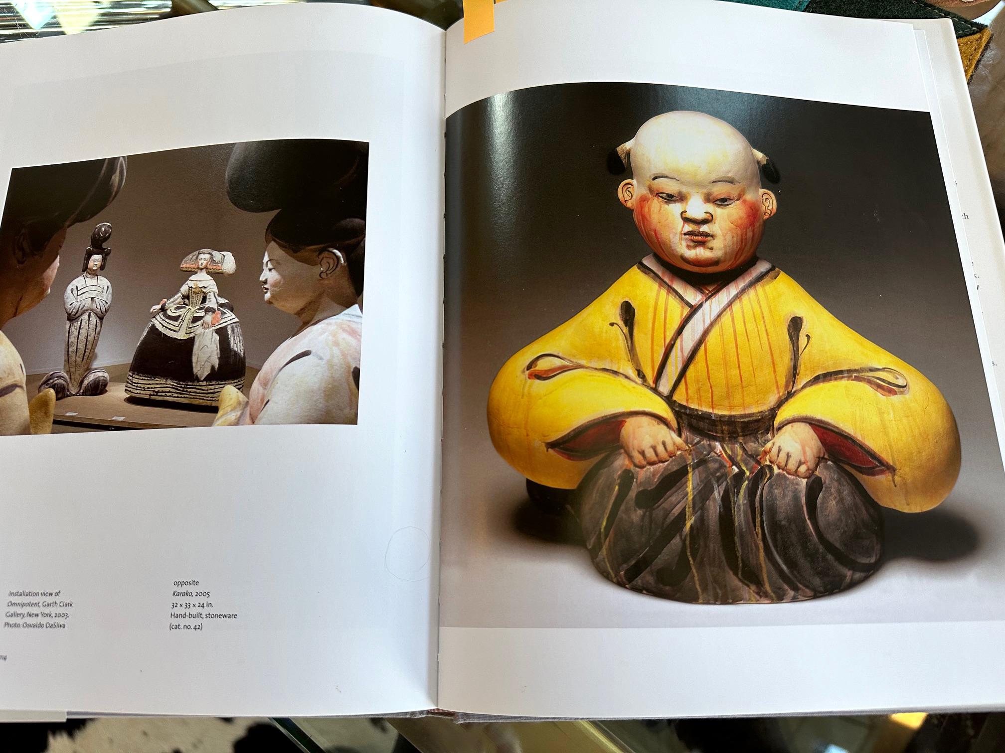 Important Ceramic Sculpture Karako by Akio Takamori Exhibited and Published For Sale 13