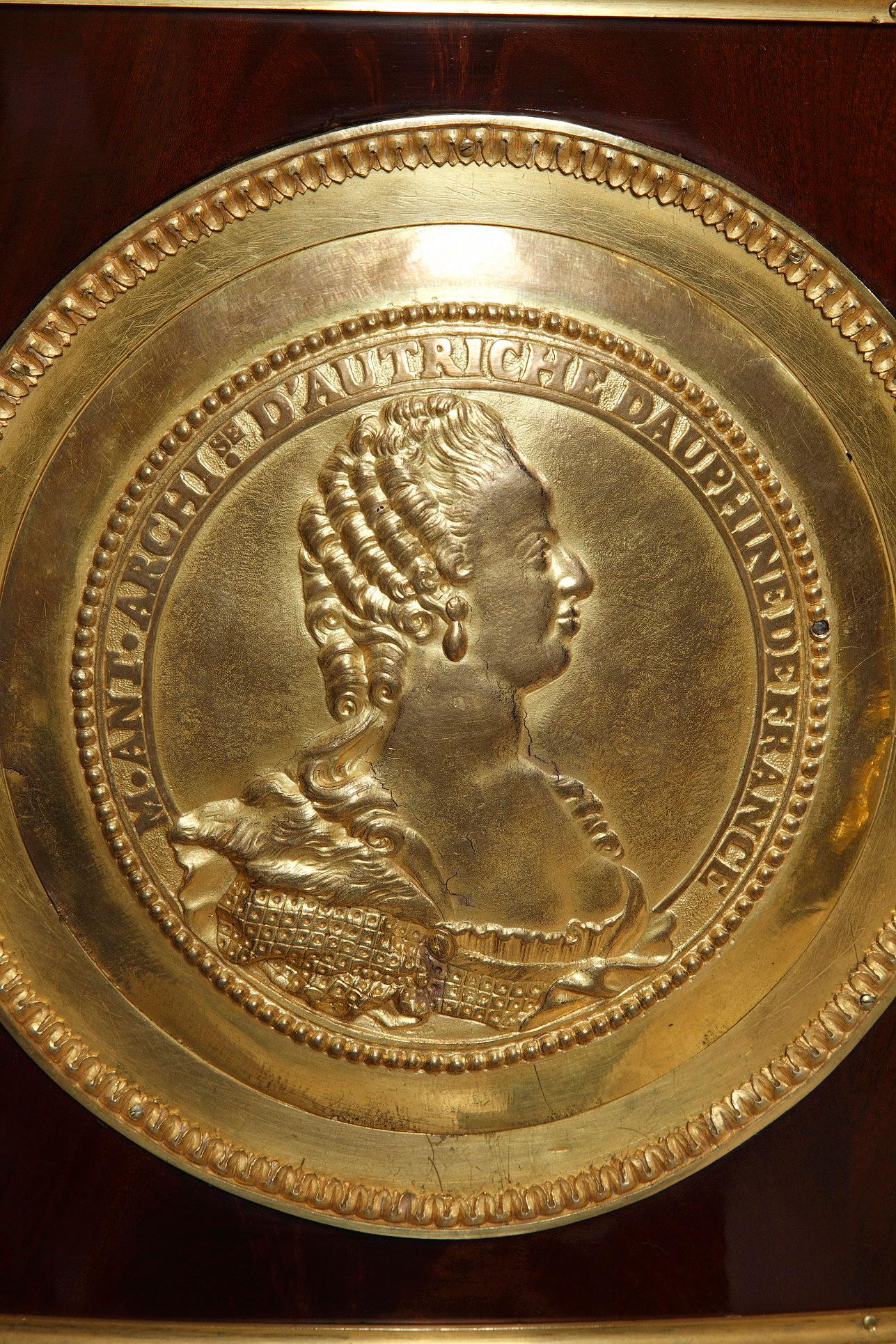 Marble Important Chest-of-Drawers Attributed to Krieger