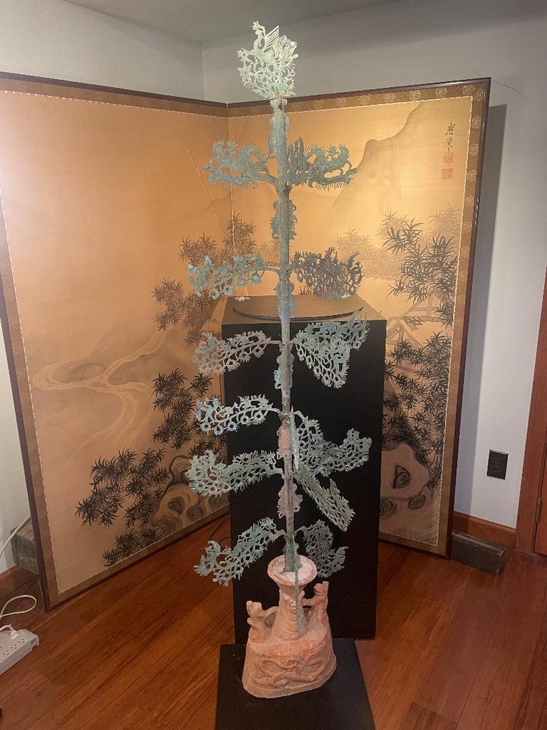 Importante Antiguo árbol del dinero chino de bronce, 25 a.C.-220 d.C. en  venta en 1stDibs España, image size:768x1024