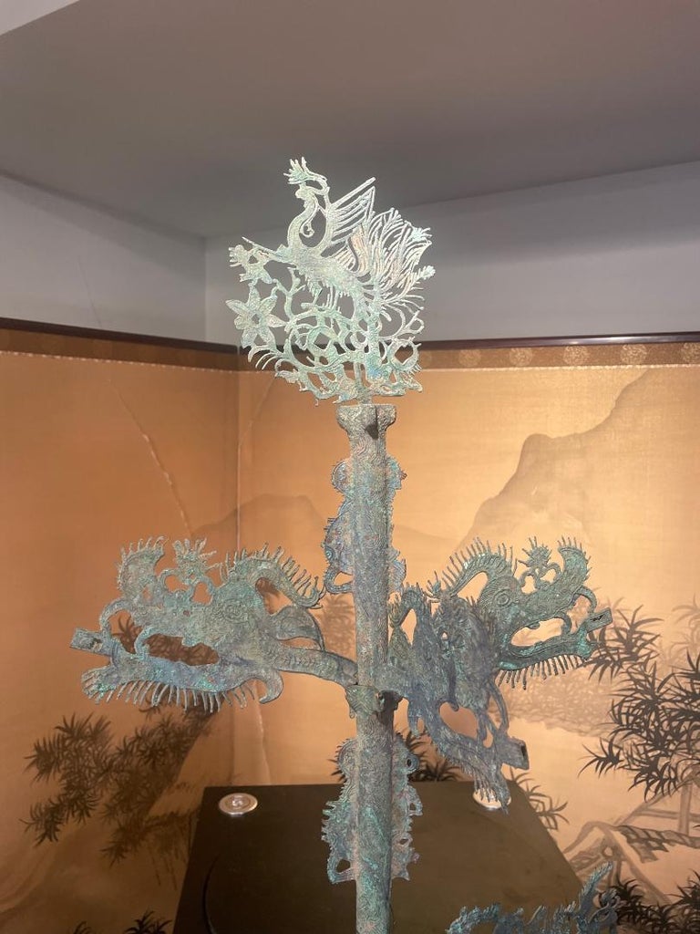 Importante Antiguo árbol del dinero chino de bronce, 25 a.C.-220 d.C. en  venta en 1stDibs España, image size:768x1024