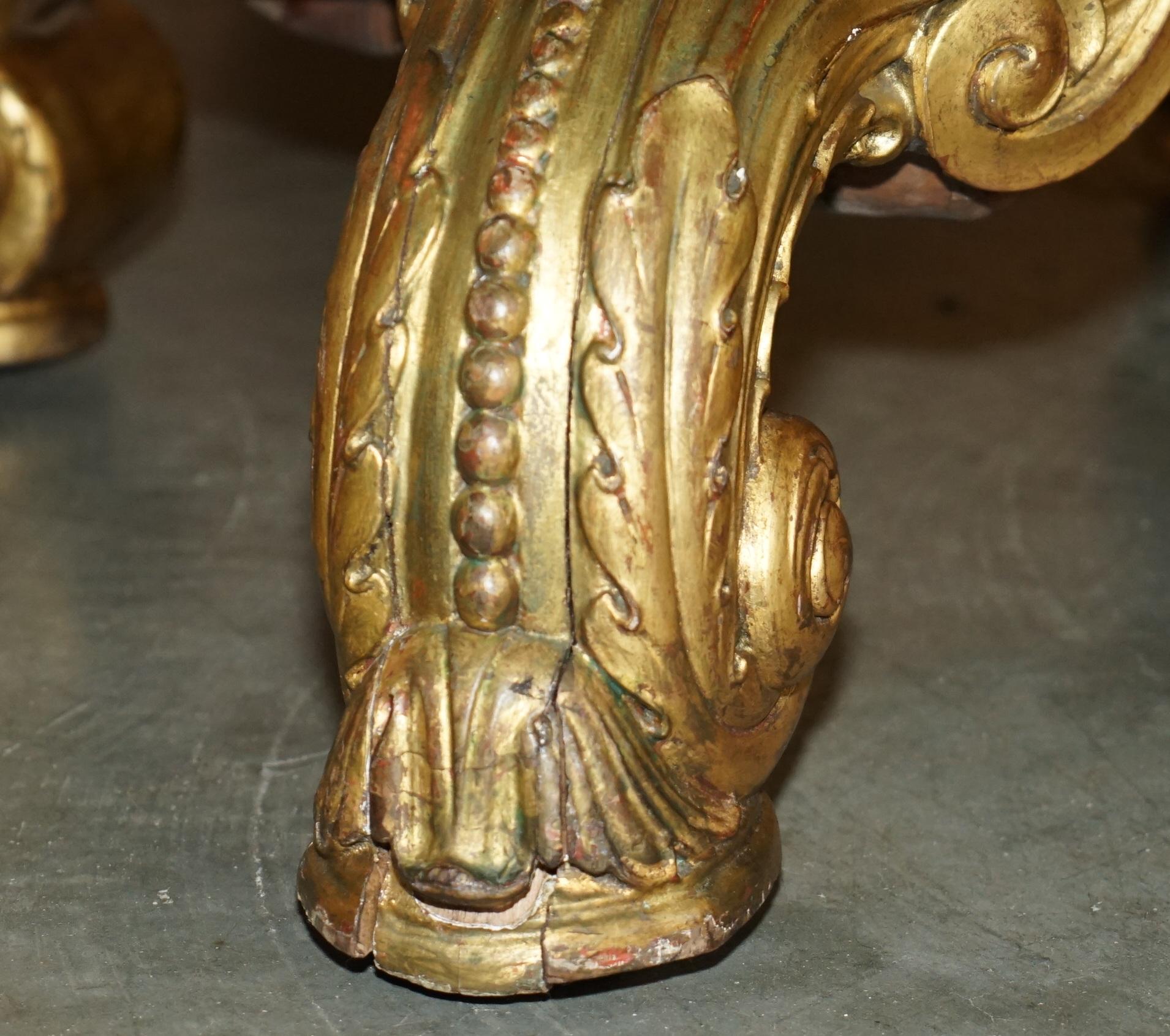 IMPORTANT TABLE CONTINENTALE EN NOYER AMBOYNA GiLTWOOD TABLE DE DINER OU DE CENTRE EXTRA GRANDE en vente 9