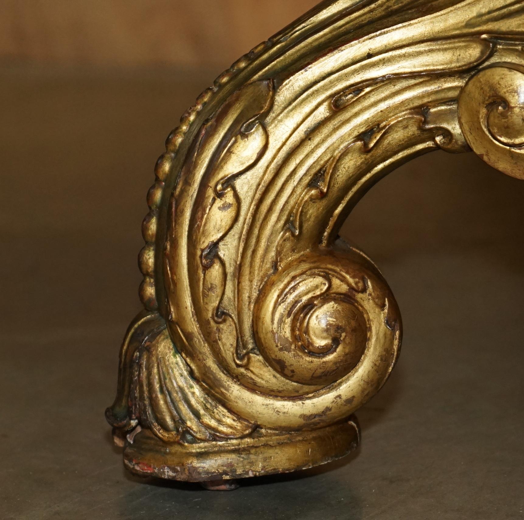 IMPORTANT TABLE CONTINENTALE EN NOYER AMBOYNA GiLTWOOD TABLE DE DINER OU DE CENTRE EXTRA GRANDE en vente 11