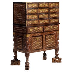 Important Counter with Trimpe, Indo-Portuguese 17th Century