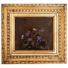 Important Danish Flower Painting by Johanne Hellesen, Signed and Dated