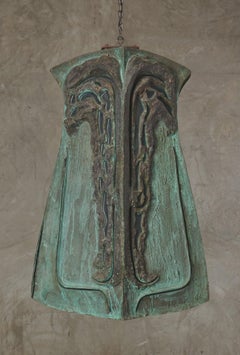 Importante lanterne suspendue monumentale de De Wain Valentine, États-Unis, 1962