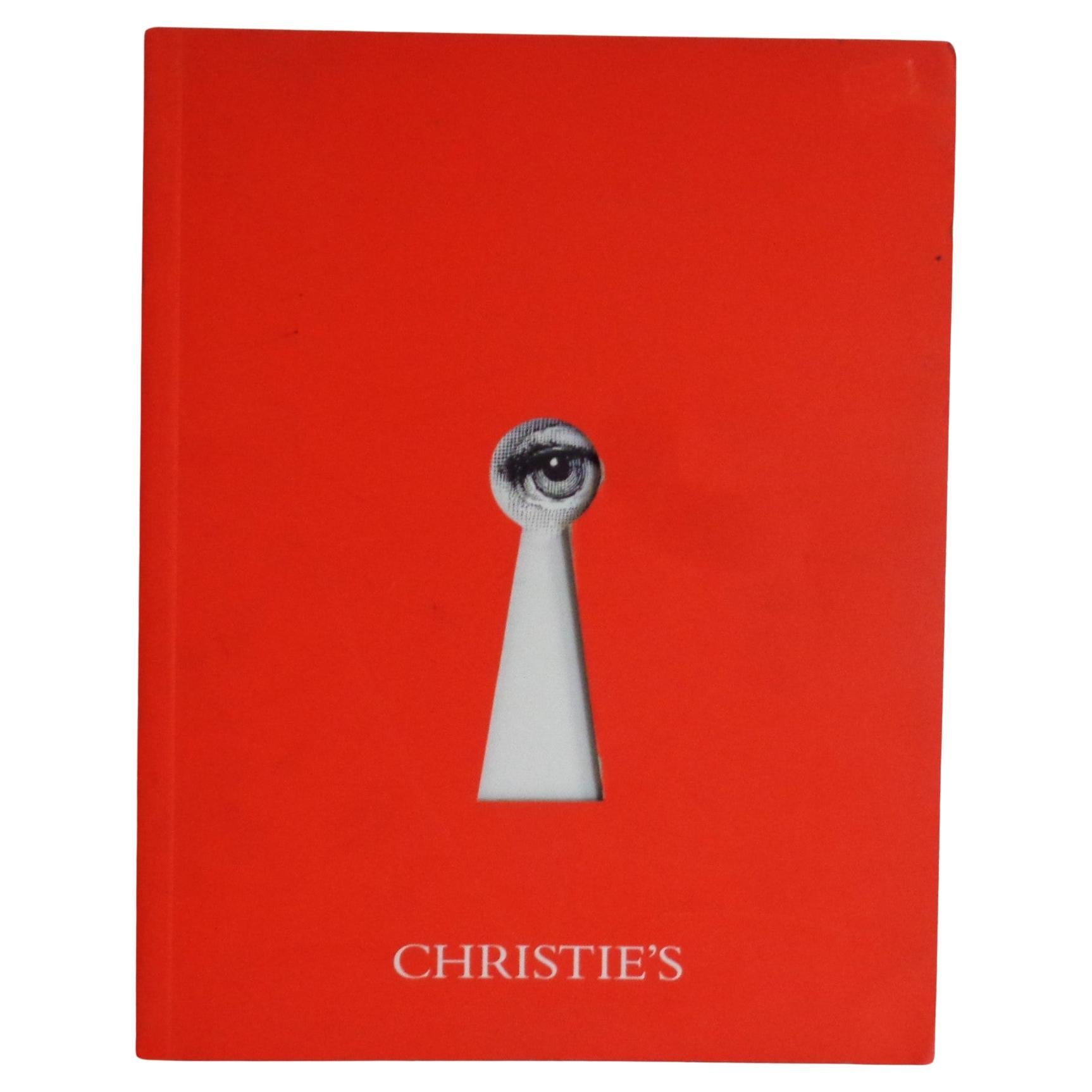 IMPORTANT DESIGN the life of PIERO FORNASETTI 1998 Christie's, Los
