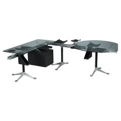 Important Desk by Brunce Burdick (1933-2021) for Herman Miller Editor