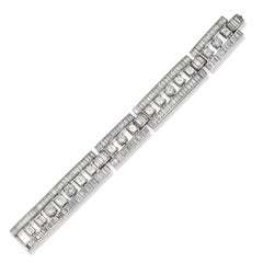 Important Diamond Bracelet