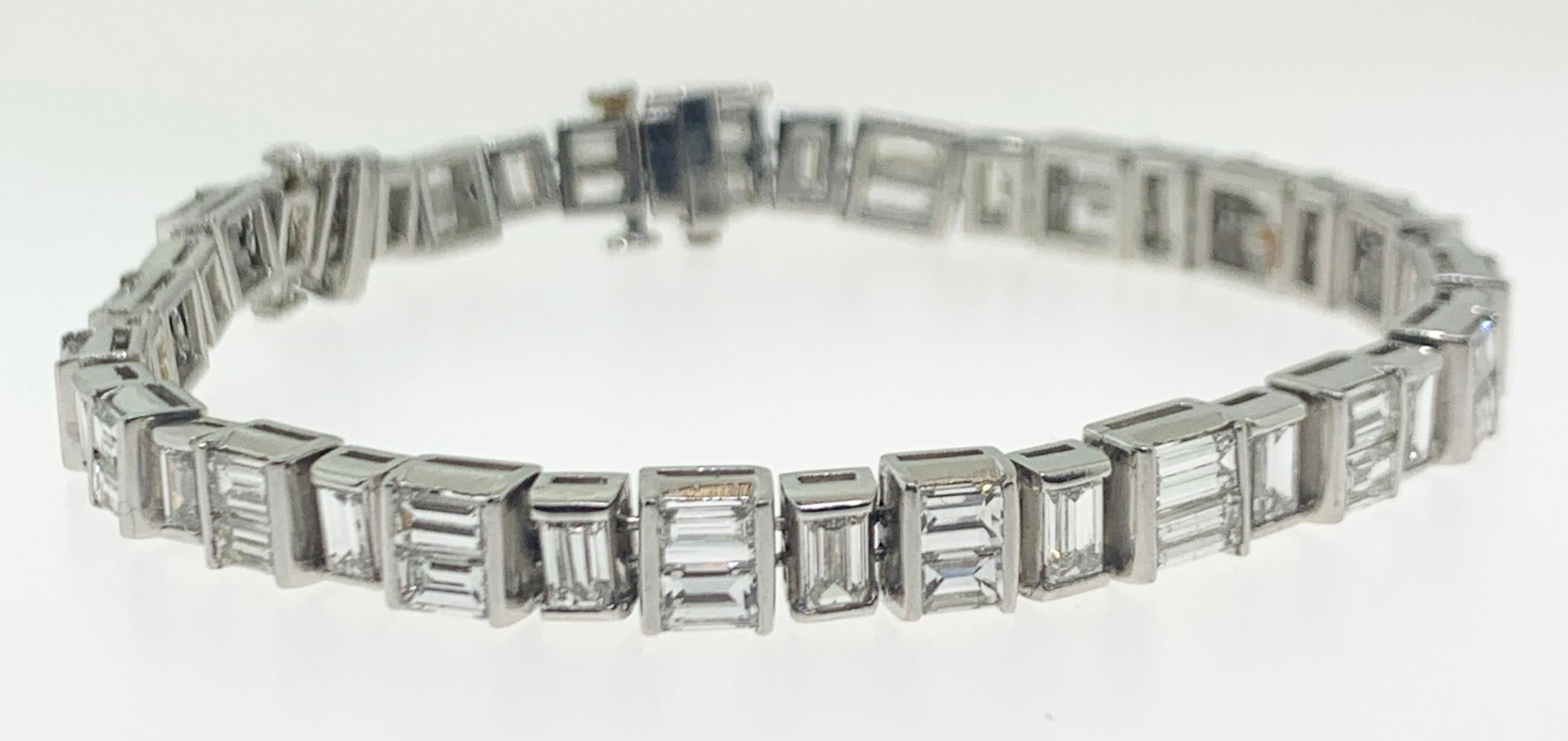 Wichtige Diamant Cascade Halskette im Angebot 12
