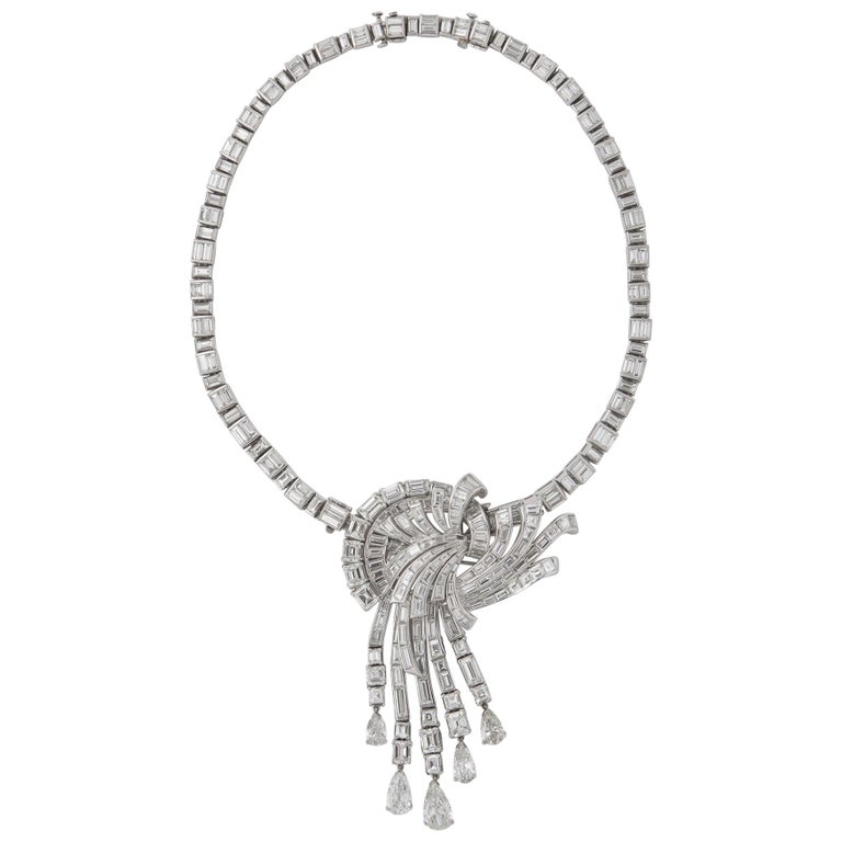 Diamond Cascade Necklace