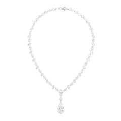 Important Diamond Pendant Necklace — A Masterpiece of Elegance