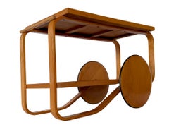 Important Early Alvar Aalto Tea Cart circa 1937