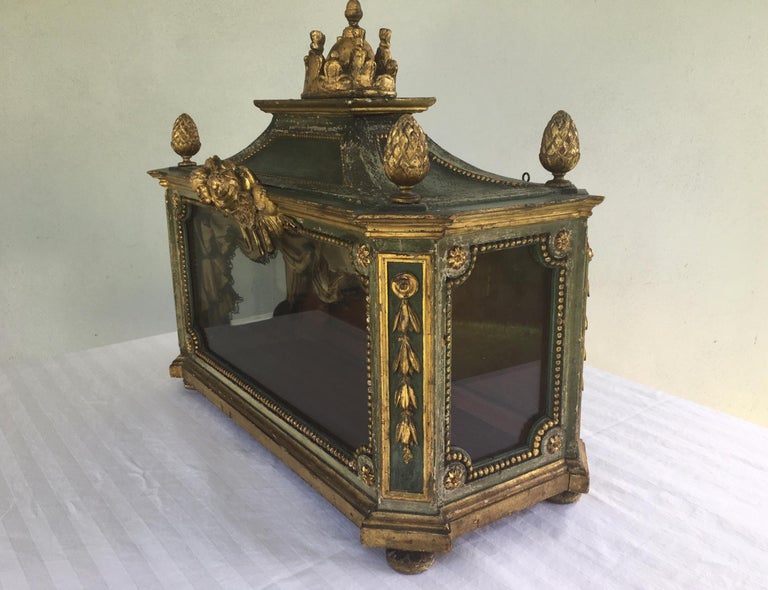 Relic Casket Example Important Early 18th Century Italian Baroque Reliquary Casket For Sale ...