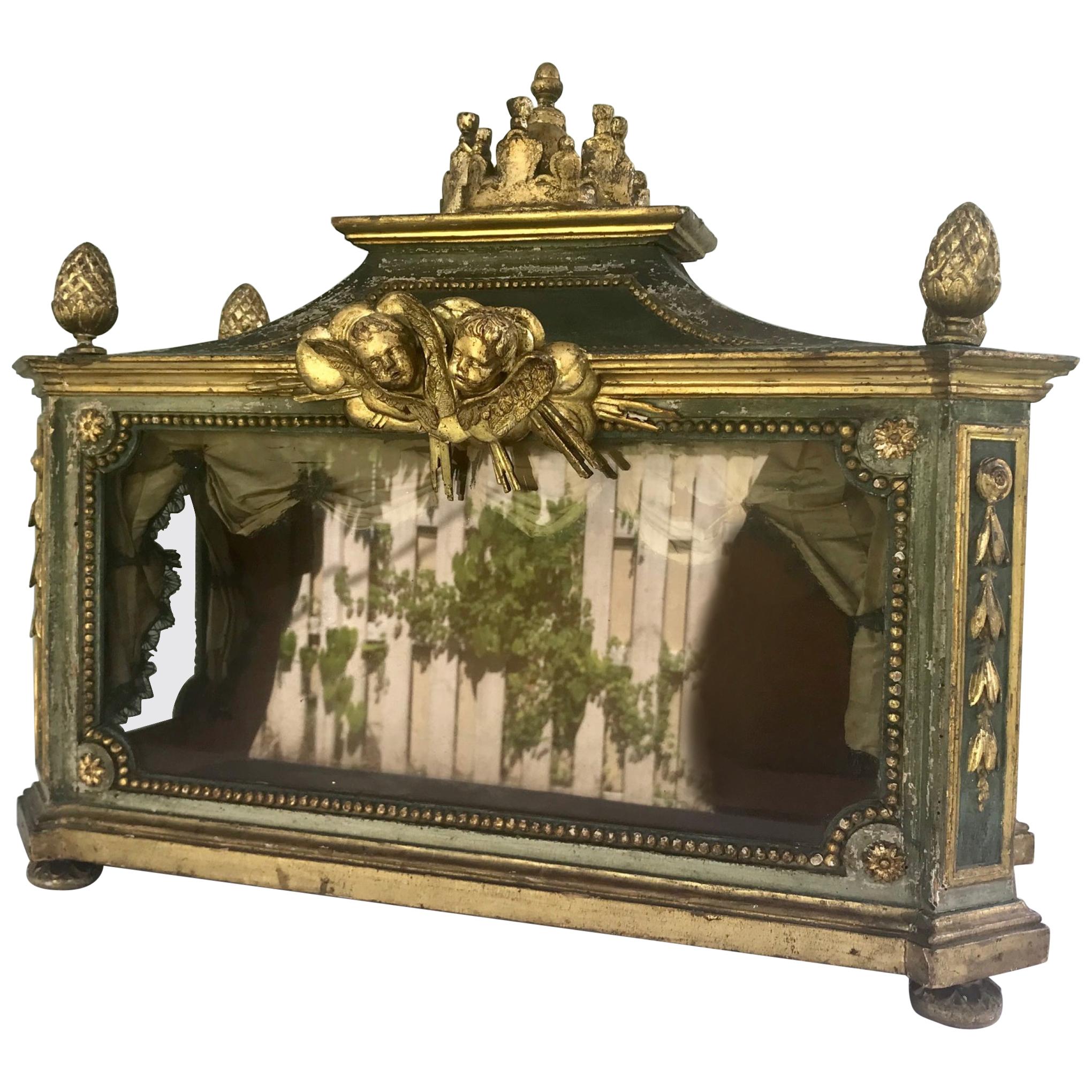 Important Early 18th Century Italian Baroque Reliquary Casket
