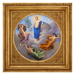 Important Early 19th Century KPM Porcelain Plaque of Royal Provenance