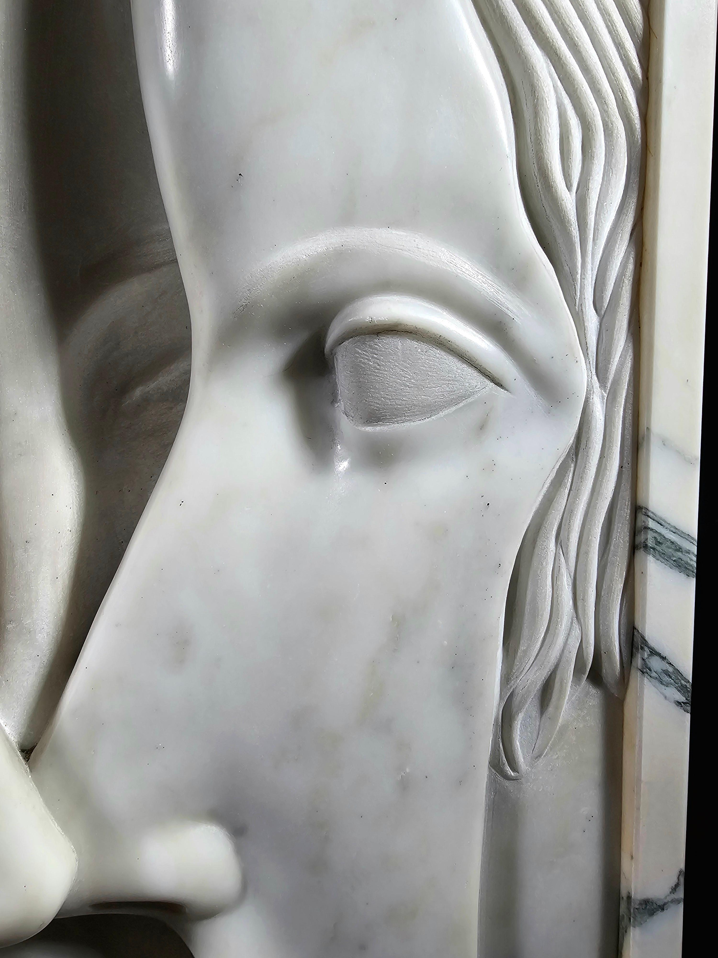 Important Early 20th Century Art Deco Marble Sculpture of The Three Graces In Good Condition For Sale In Madrid, ES