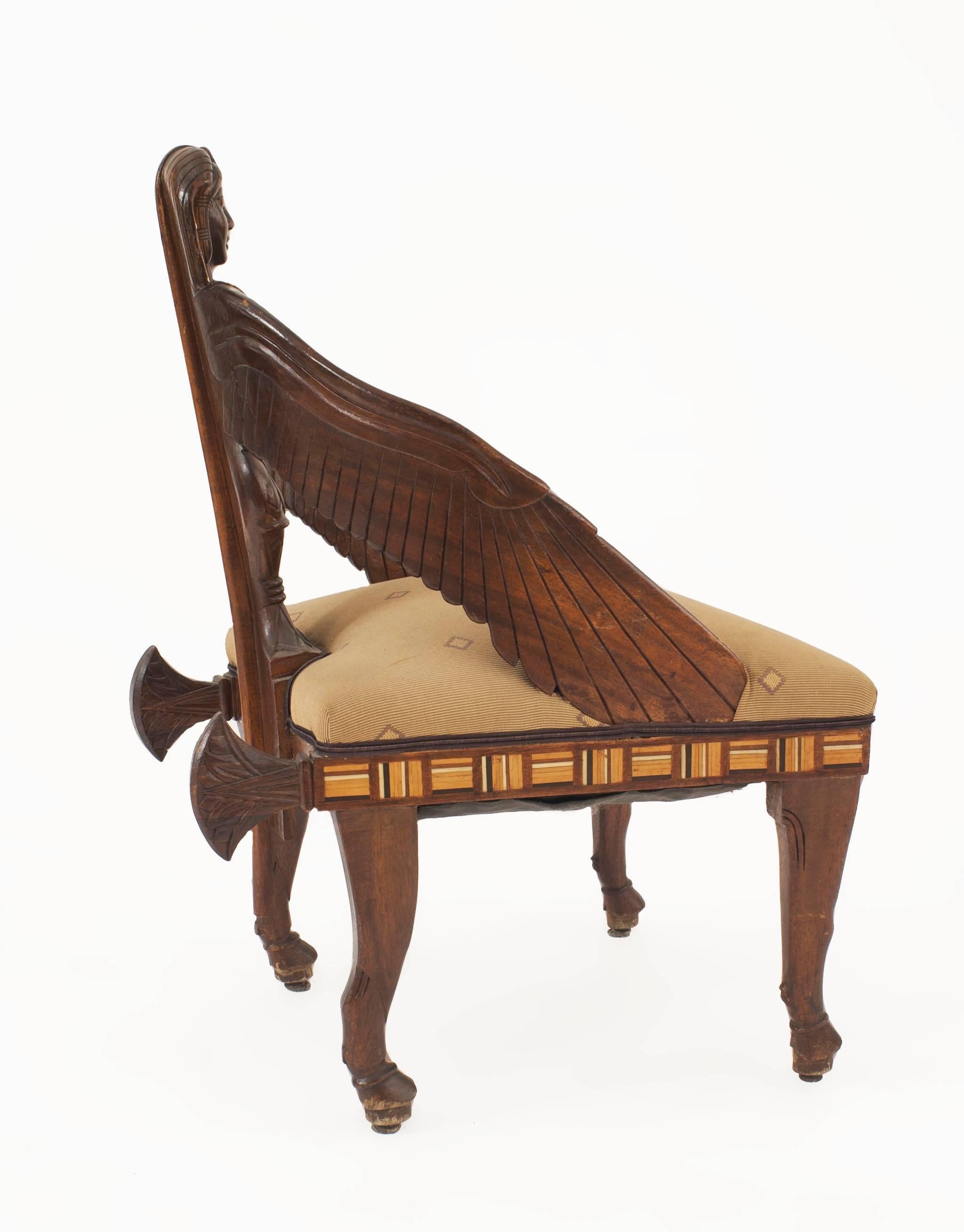 egyptian style chair