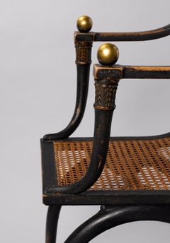 Important Empire Early 19th Century Fauteuil by Jean-Joseph Chapuis