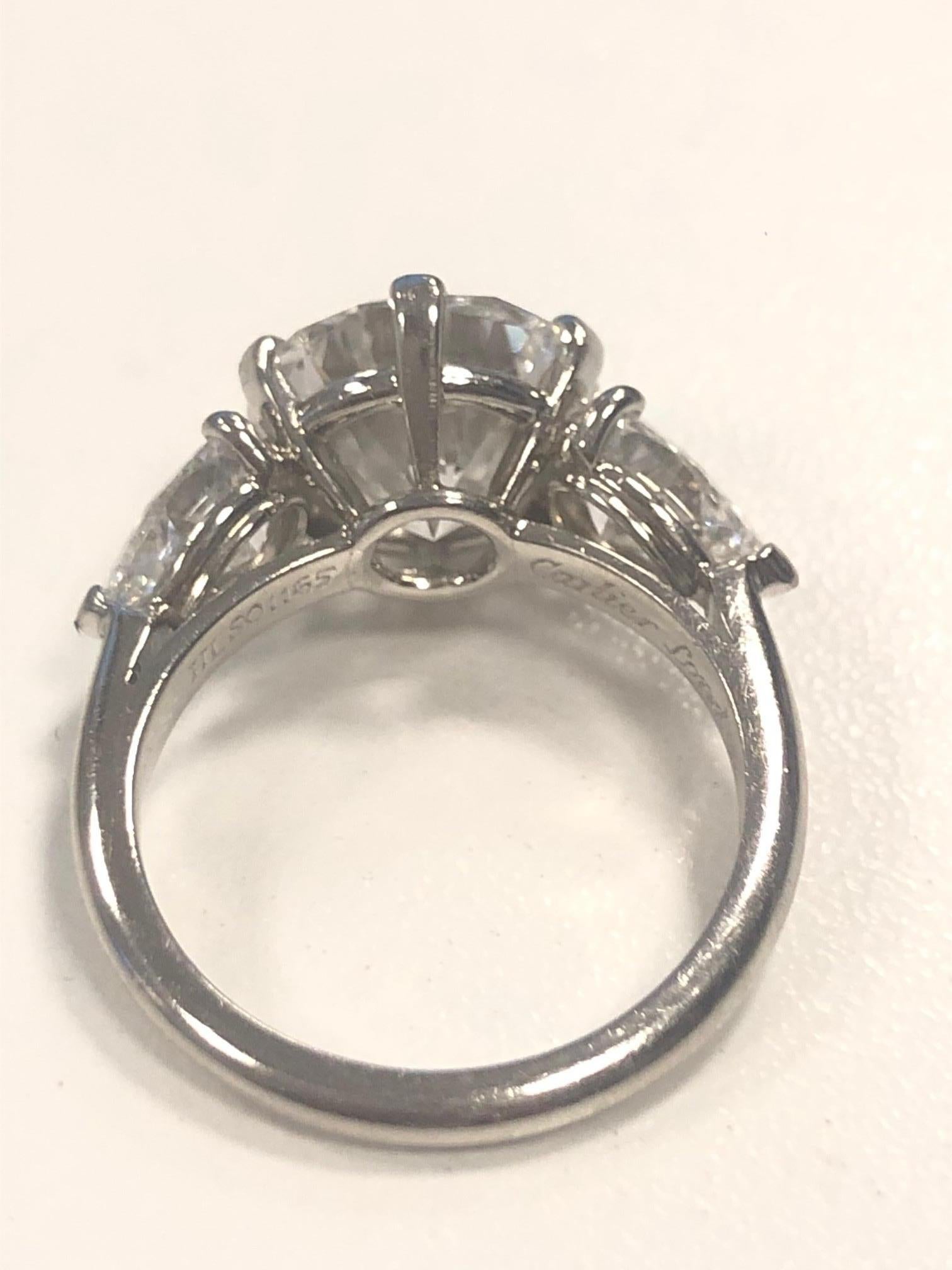 vintage cartier engagement rings