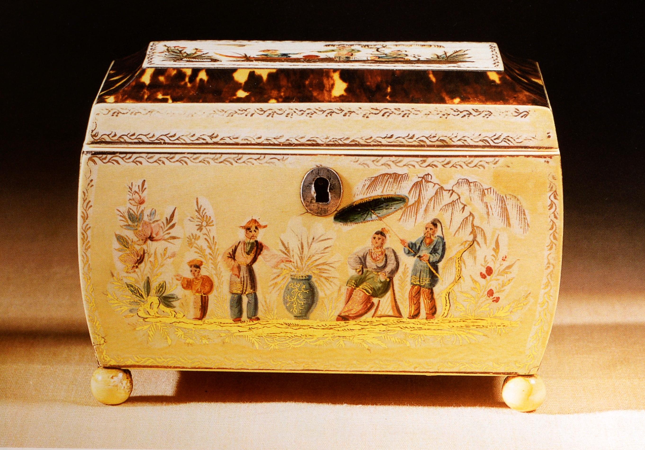 Important English Furniture & Robert Harman Collection of 18th/19thc Tea Caddies For Sale 11